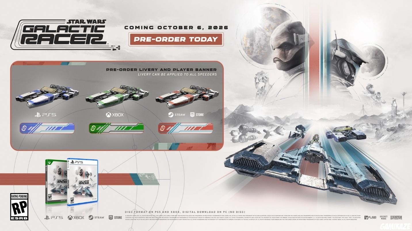 ps5 - Star Wars Galactic Racer 