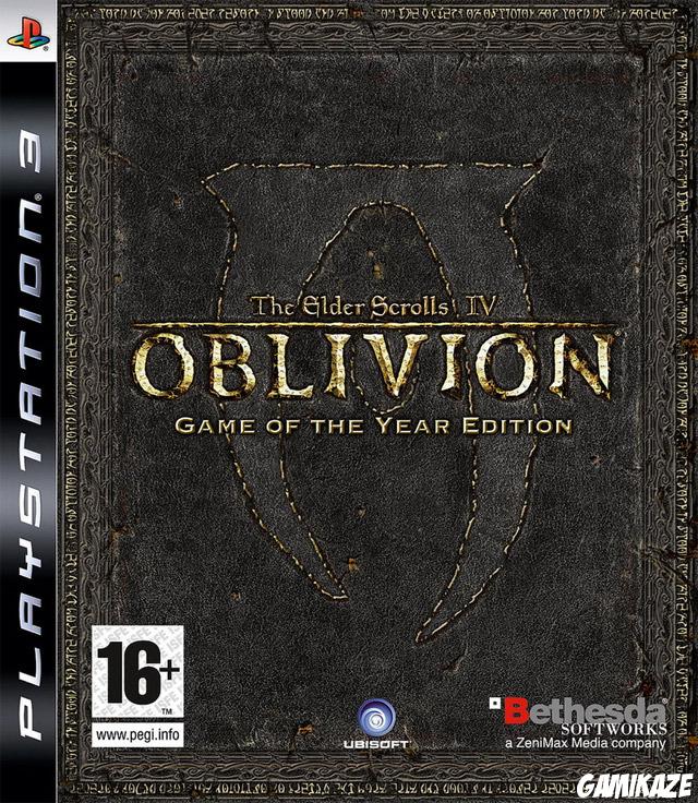 cover The Elder Scrolls IV : Oblivion Edition Jeu De l'Annee ps3