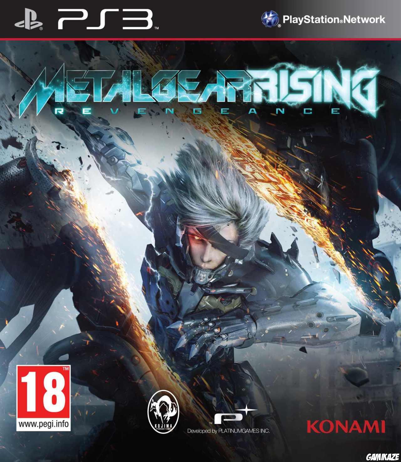 cover Metal Gear Solid  Rising ps3