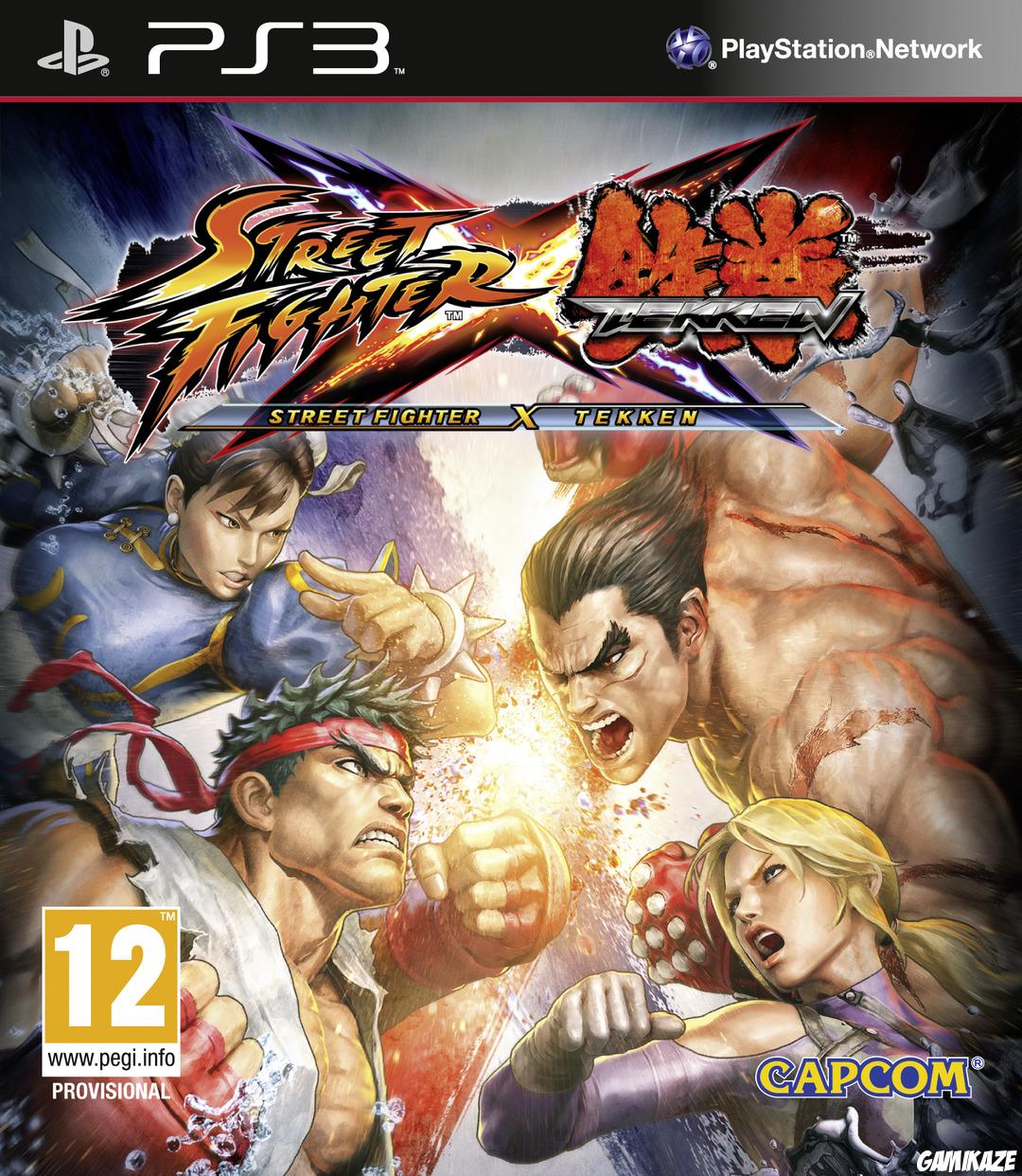 cover Street Fighter X Tekken ps3