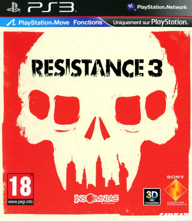 cover Resistance 3 ps3