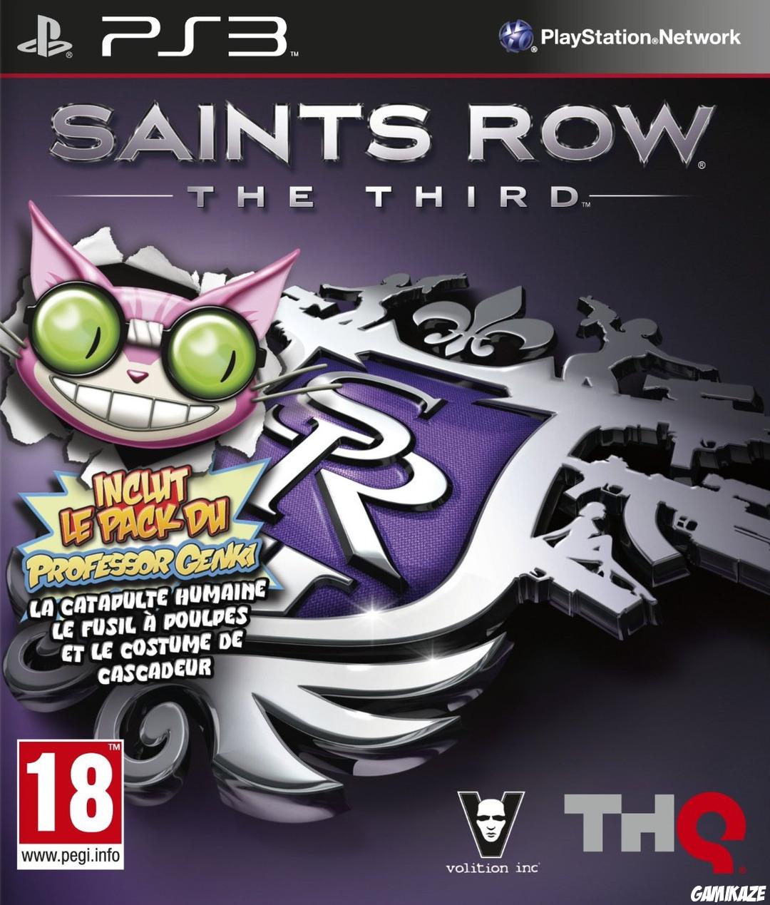 cover Saints Row : The Third ps3