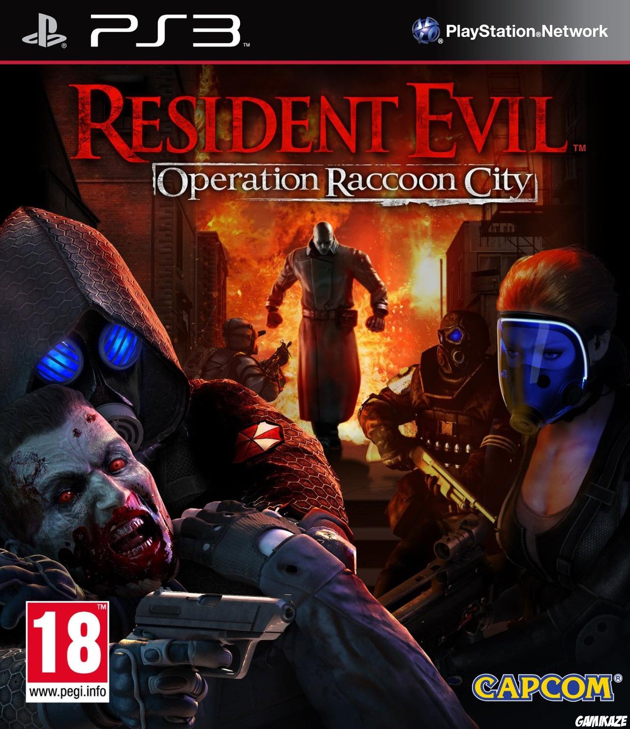 cover Resident Evil : Operation Raccoon City ps3