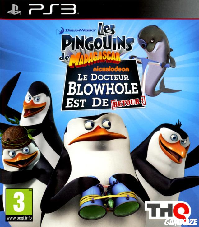 cover Les Pingouins de Madagascar : Le Docteur Blowhole Est De Retour ps3