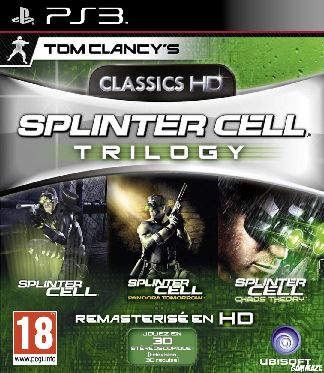 cover Splinter Cell Trilogy ps3