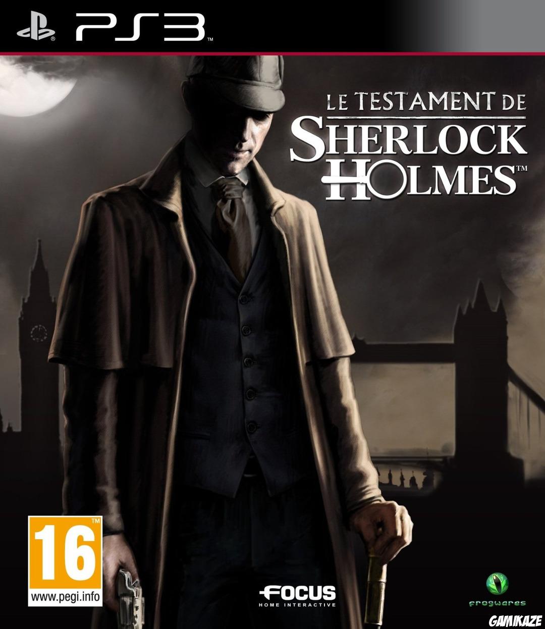 cover Le Testament de Sherlock Holmes ps3