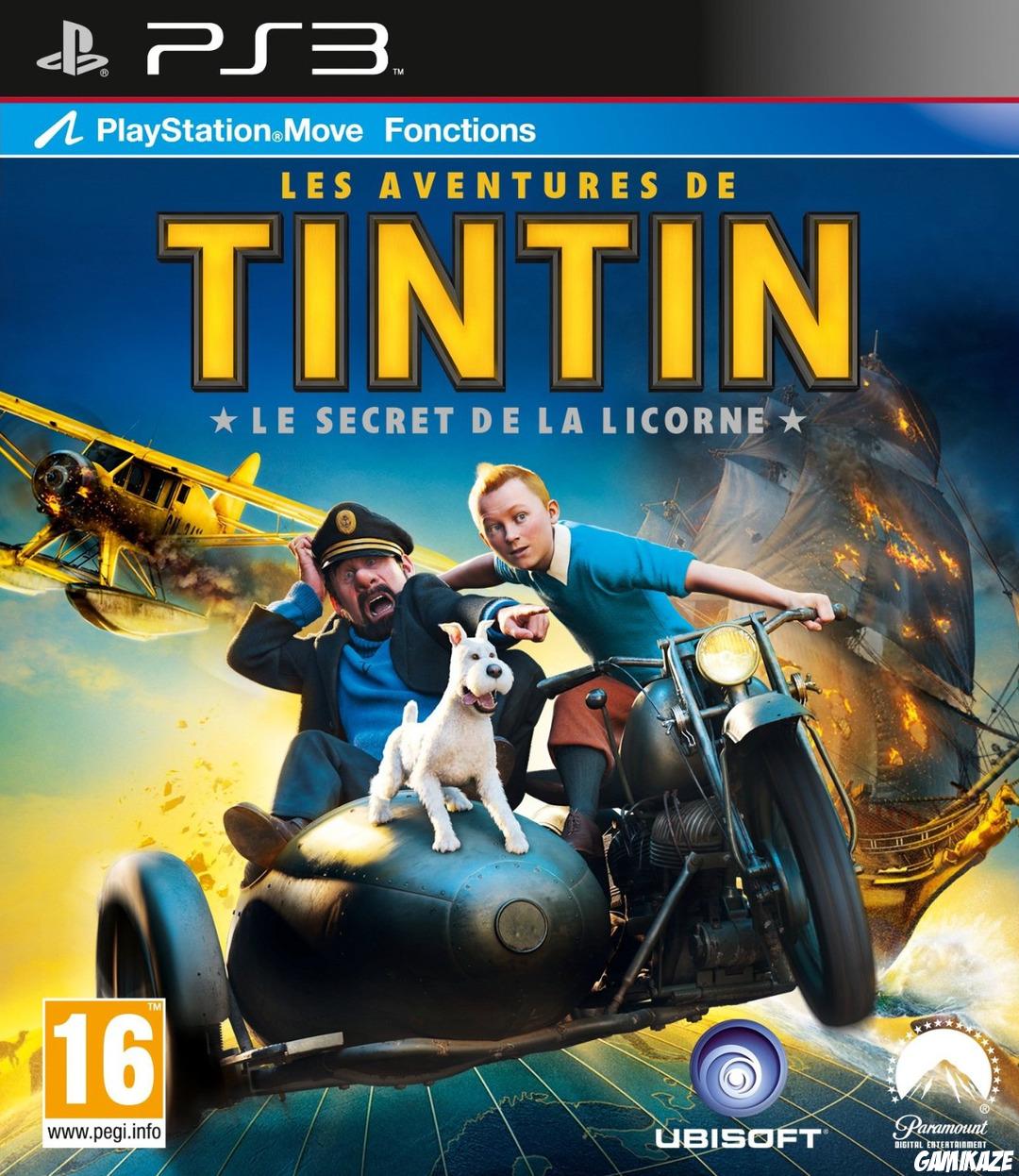 cover Les Aventures de Tintin : Le Secret de la Licorne ps3