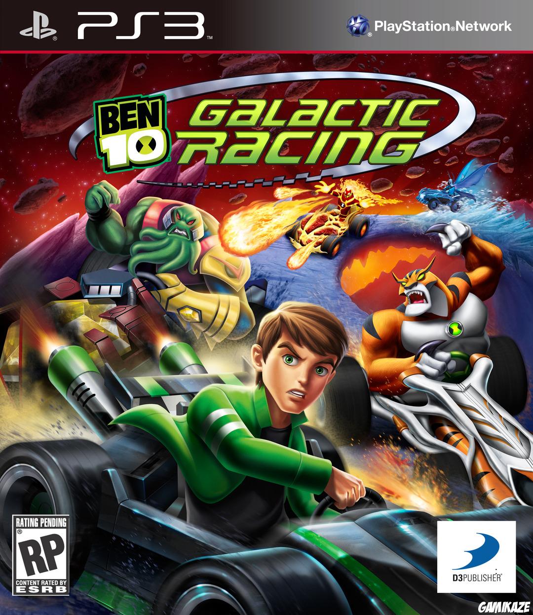 cover Ben 10 : Galactic Racing ps3