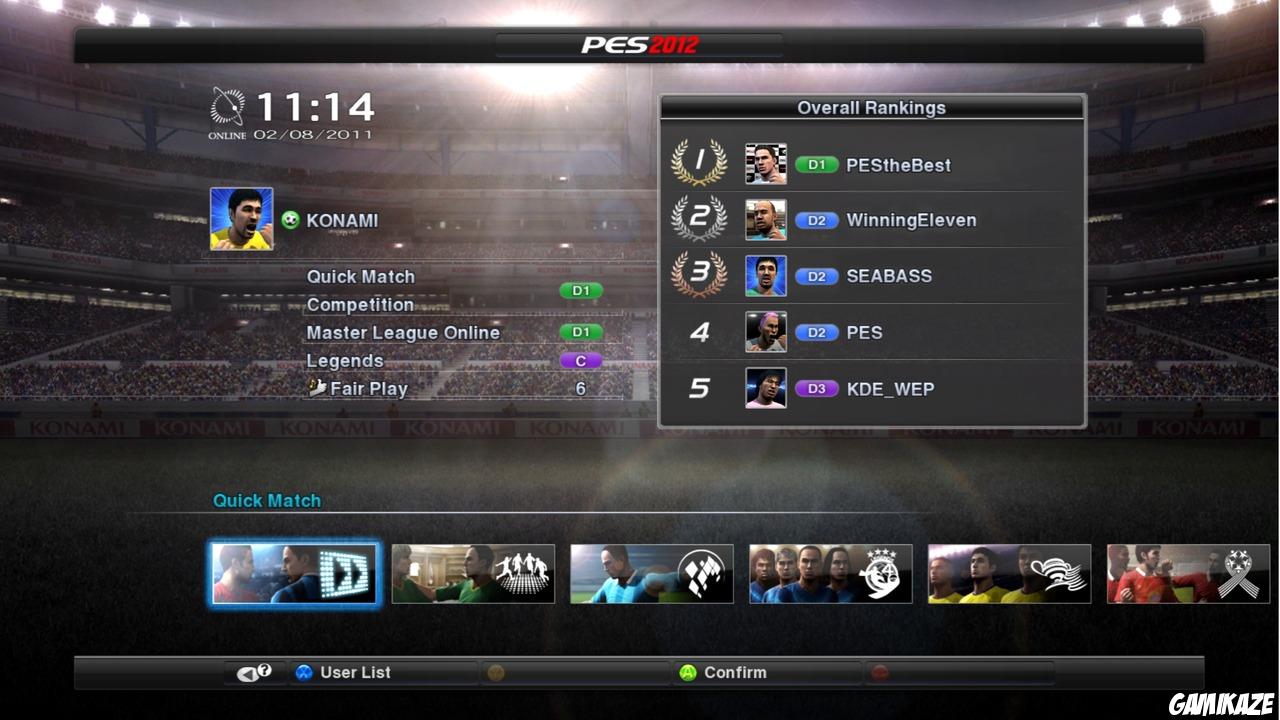 Pro Evolution Soccer 2012