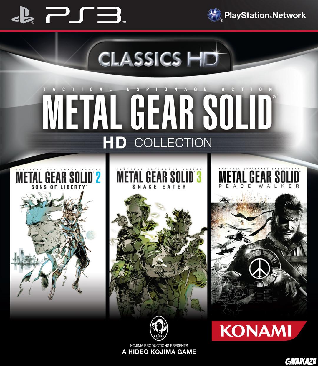 cover Metal Gear Solid HD Collection ps3