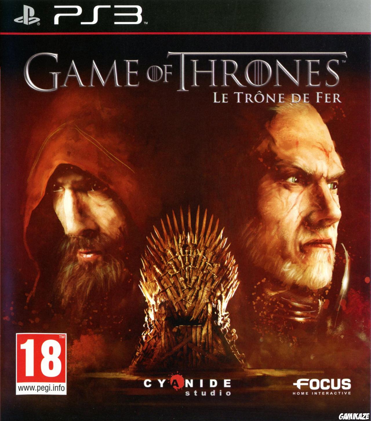 cover Game of Thrones : Le Trône de Fer ps3