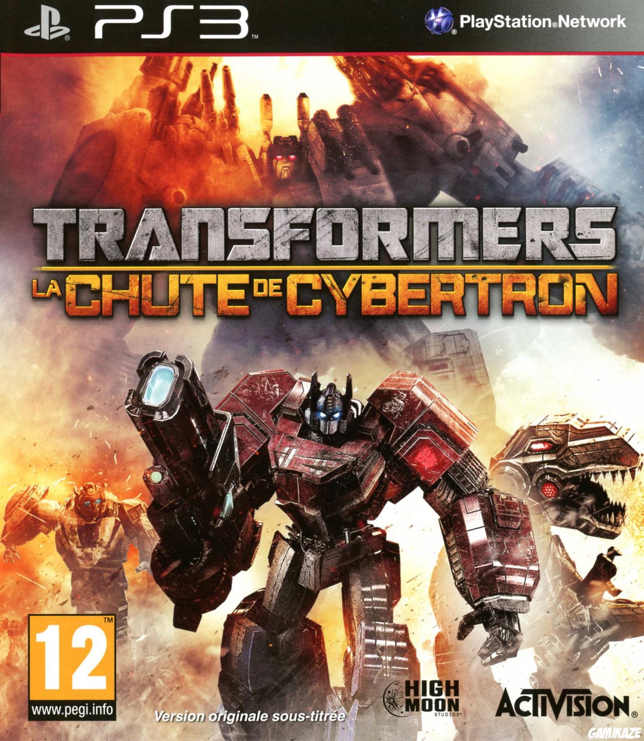 cover Transformers : La Chute de Cybertron ps3