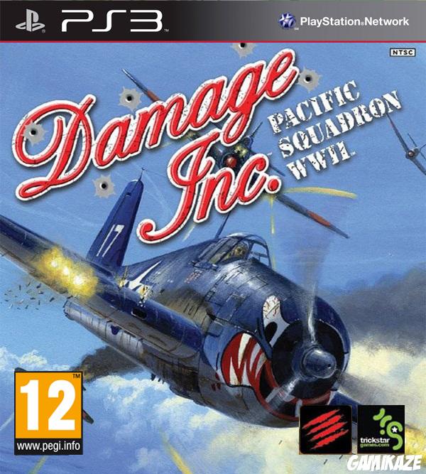 cover Damage Inc. Pacific Squadron WWII ps3