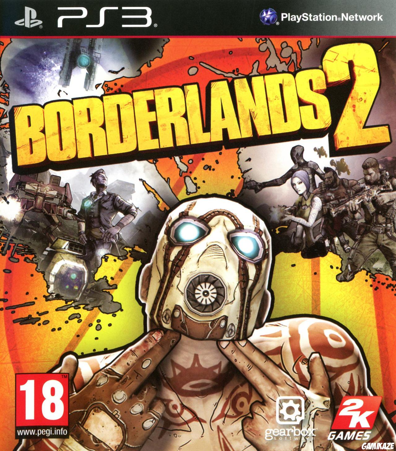 cover Borderlands 2 ps3