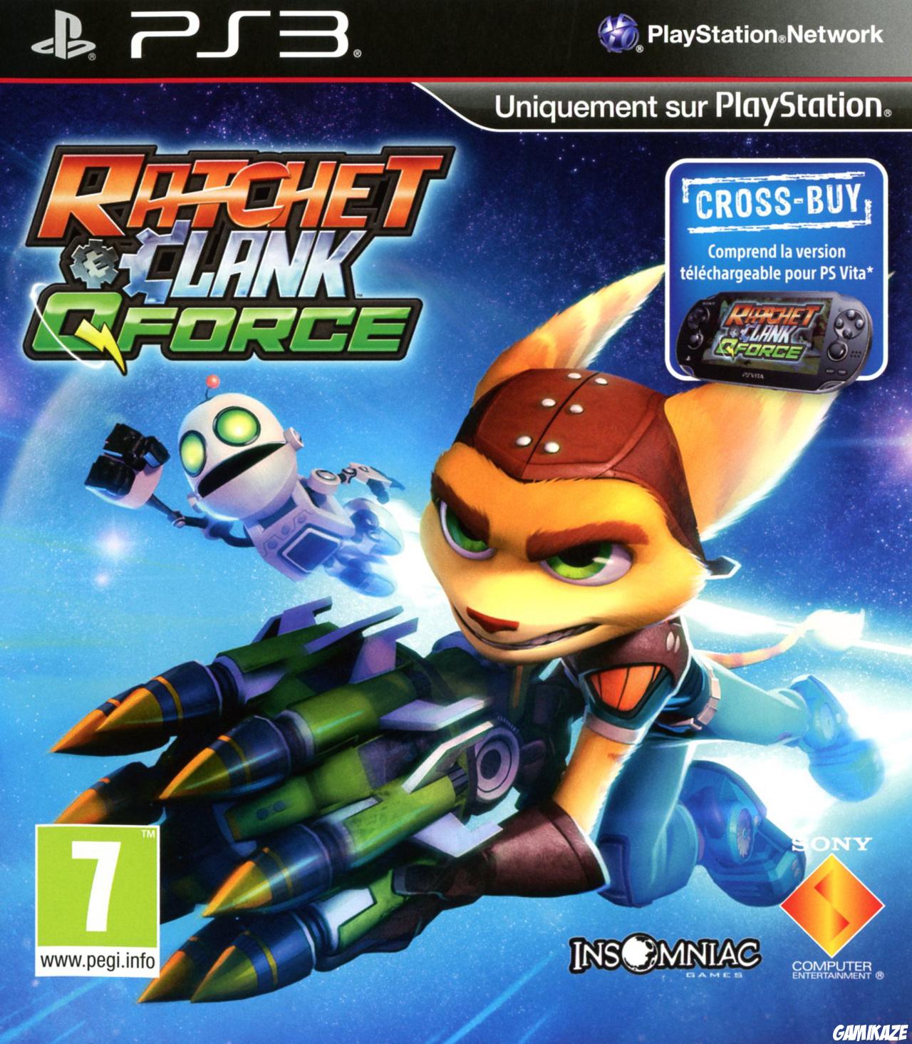 cover Ratchet & Clank : QForce ps3