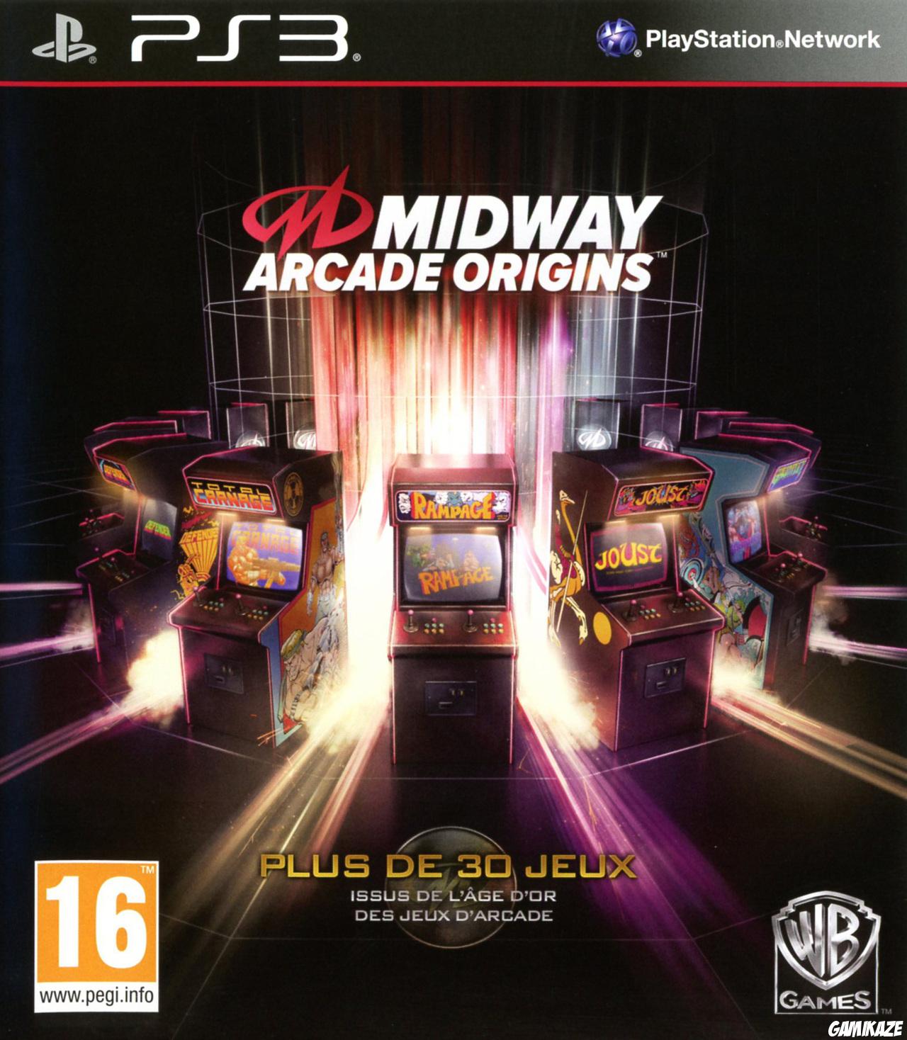 cover Midway Arcade Origins ps3