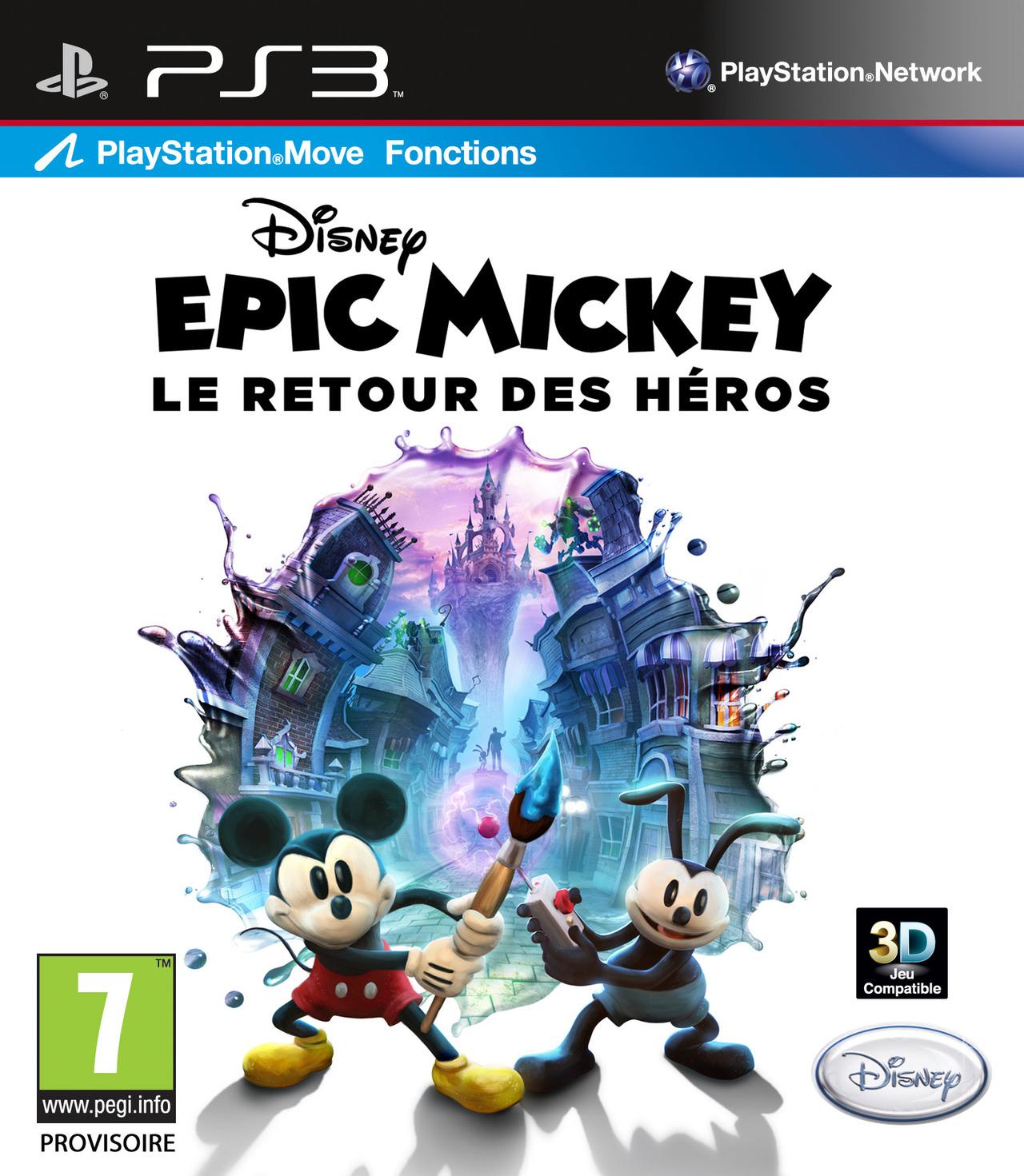 cover Epic Mickey : Le Retour des Héros ps3