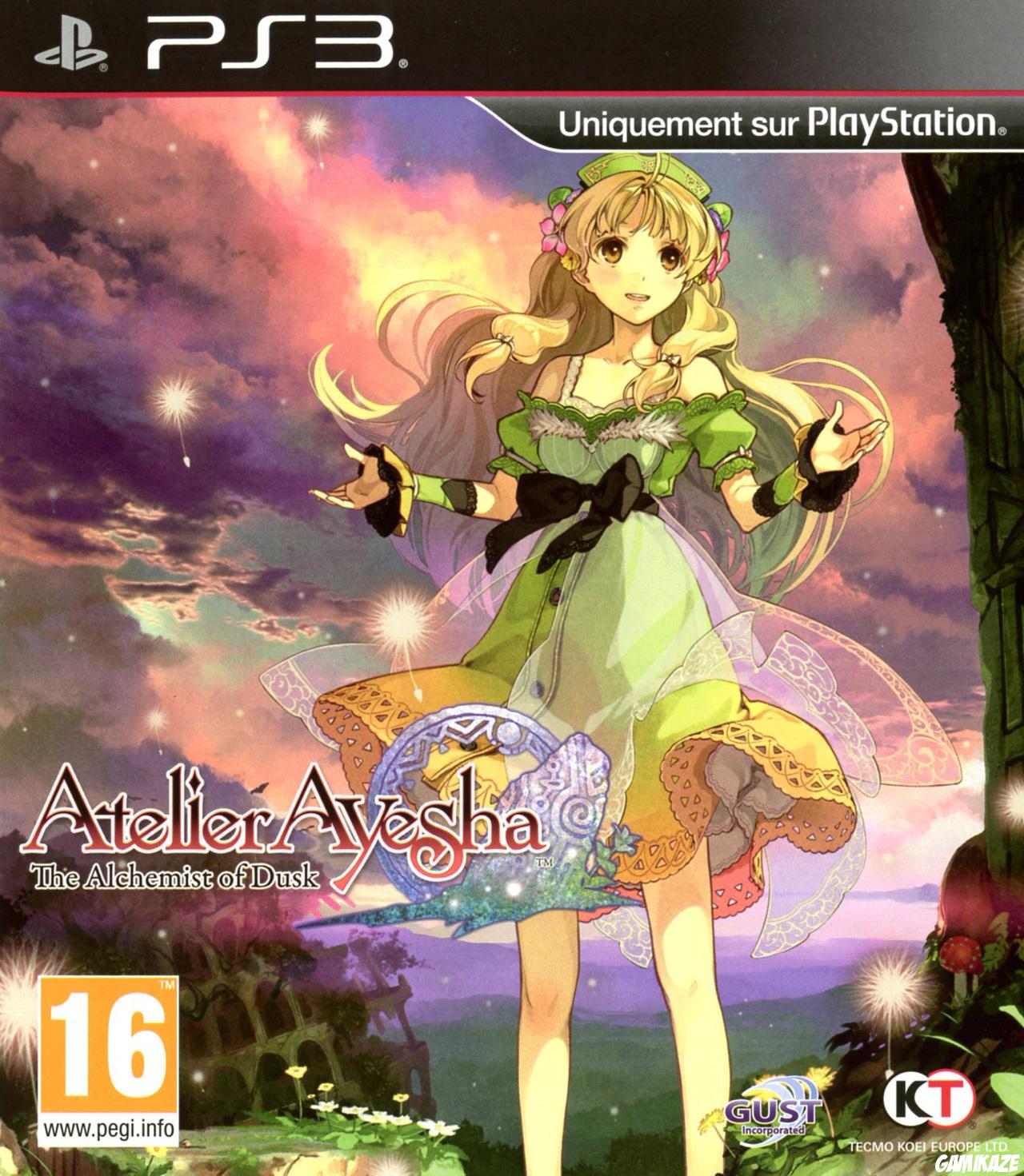 cover Atelier Ayesha : The Alchemist of Dusk ps3