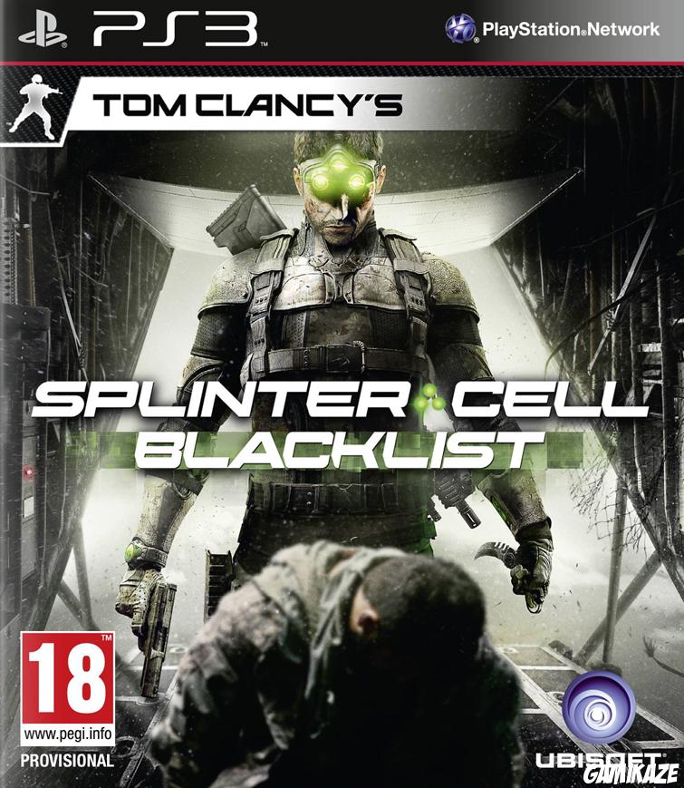 cover Splinter Cell Blacklist ps3