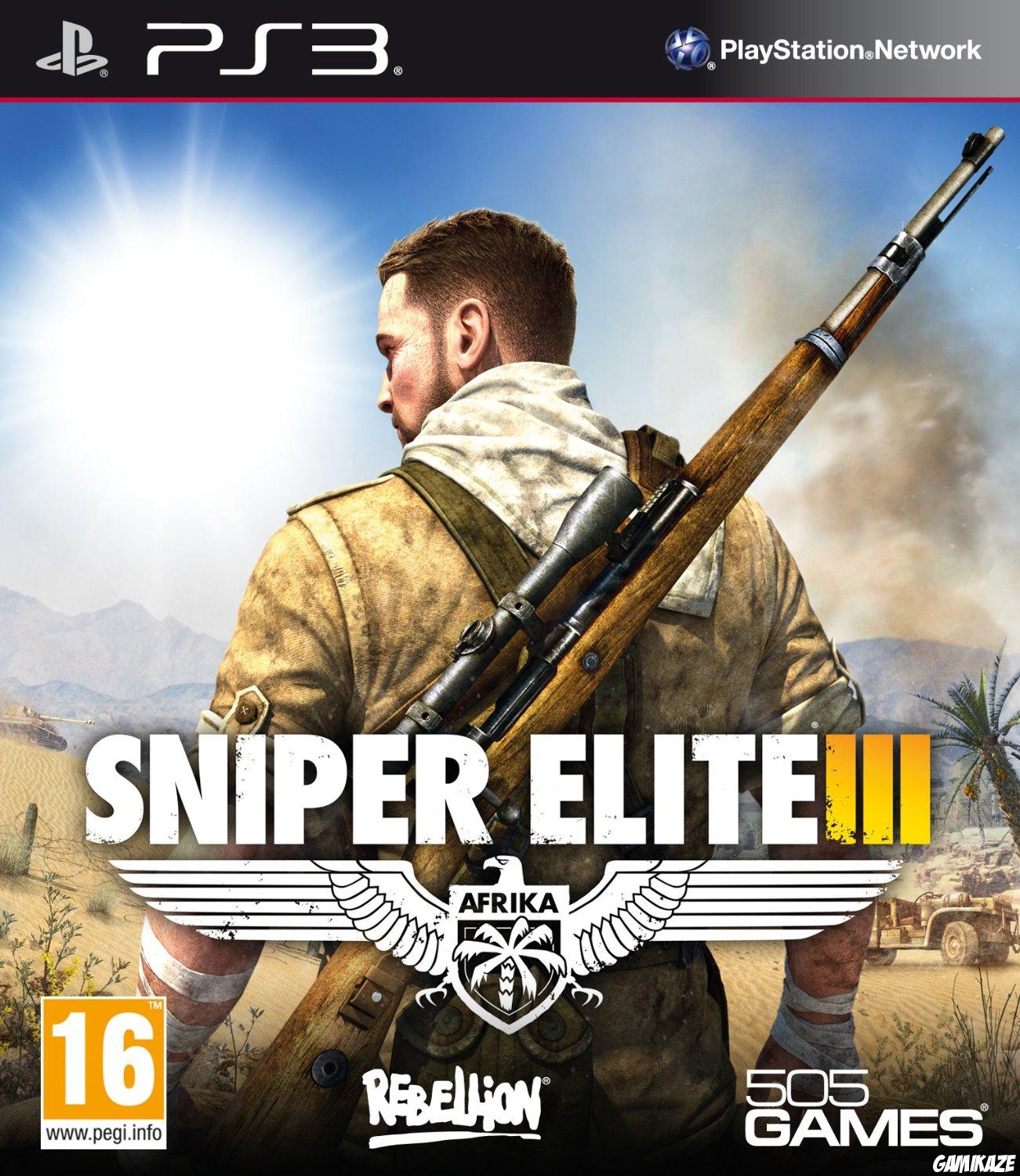 cover Sniper Elite III ps3