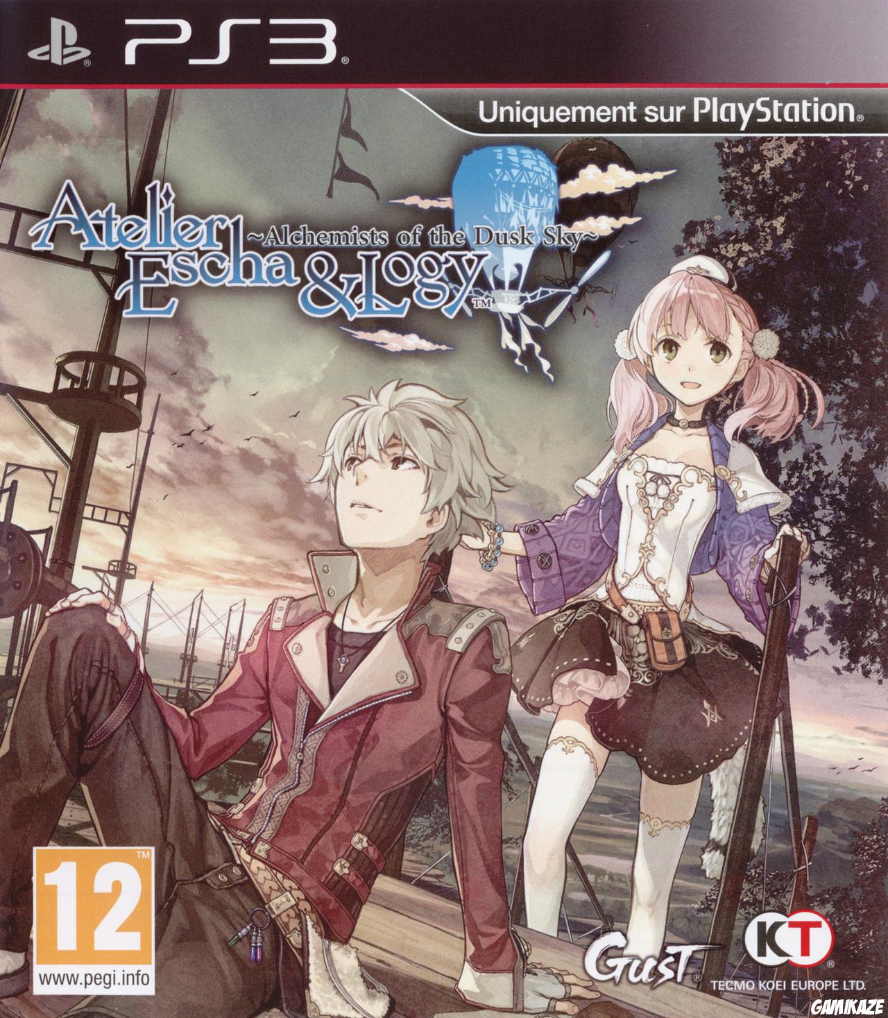 cover Atelier Escha & Logy : Alchemists of the Dusk Sky ps3