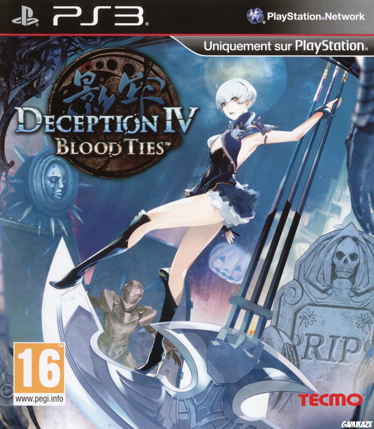 cover Deception IV : Blood Ties ps3