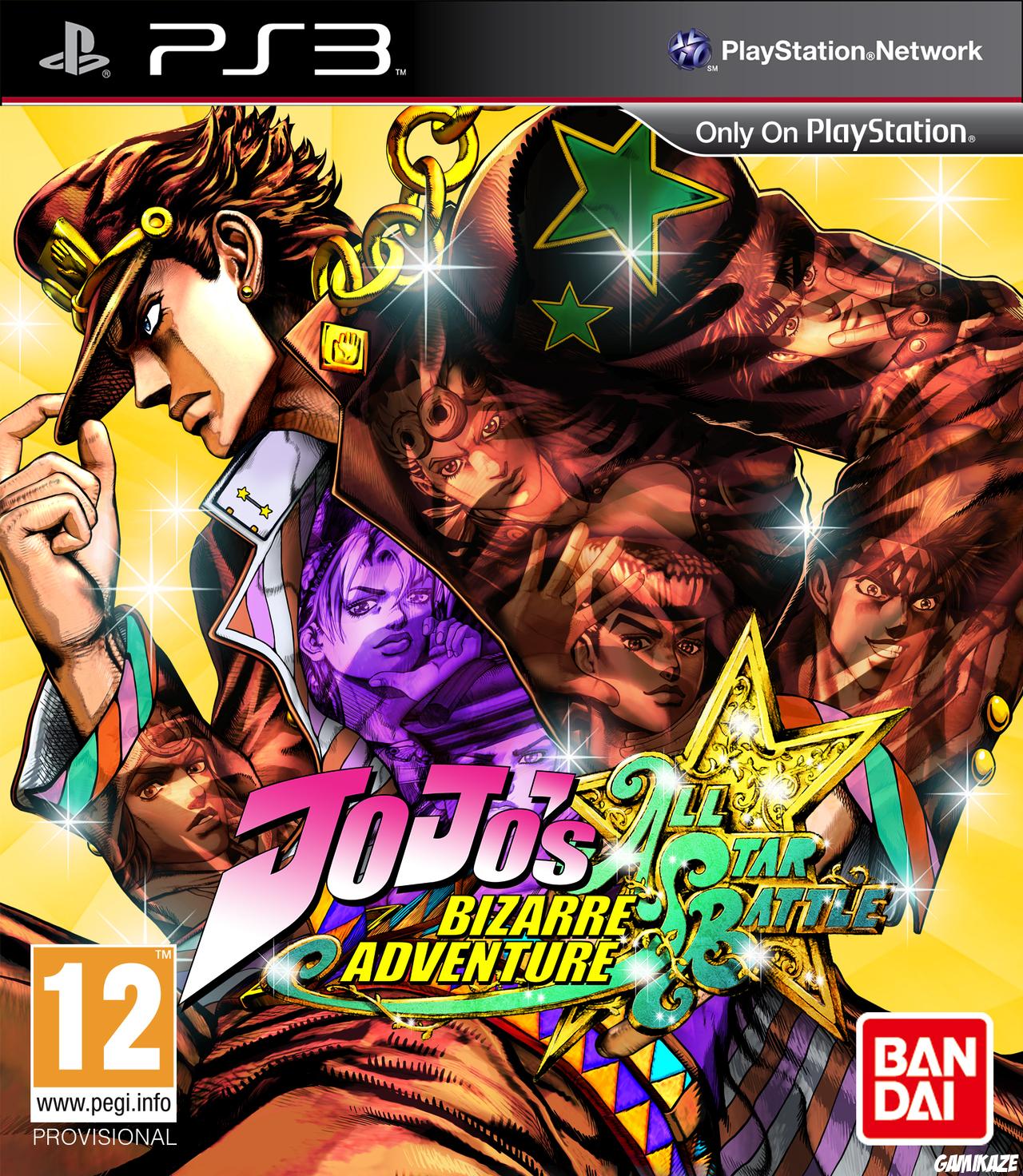 cover JoJo's Bizarre Adventure : All Star Battle ps3