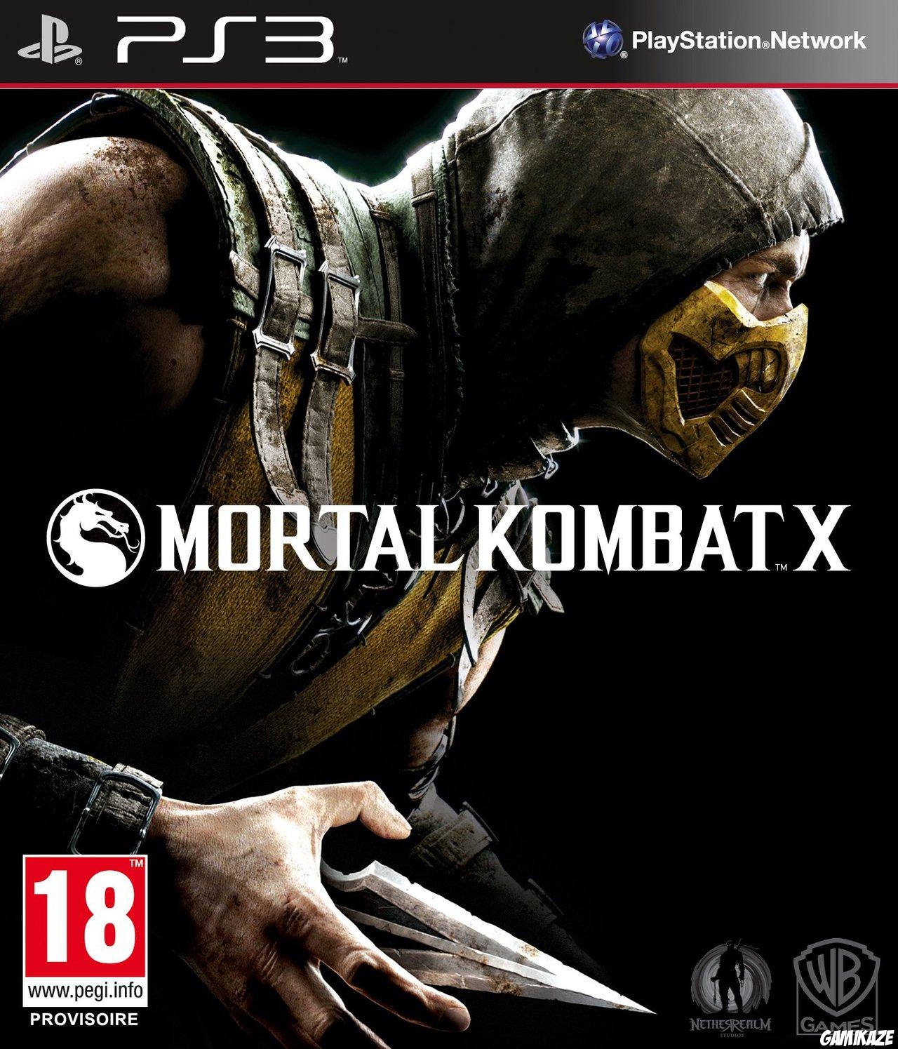 cover Mortal Kombat X ps3