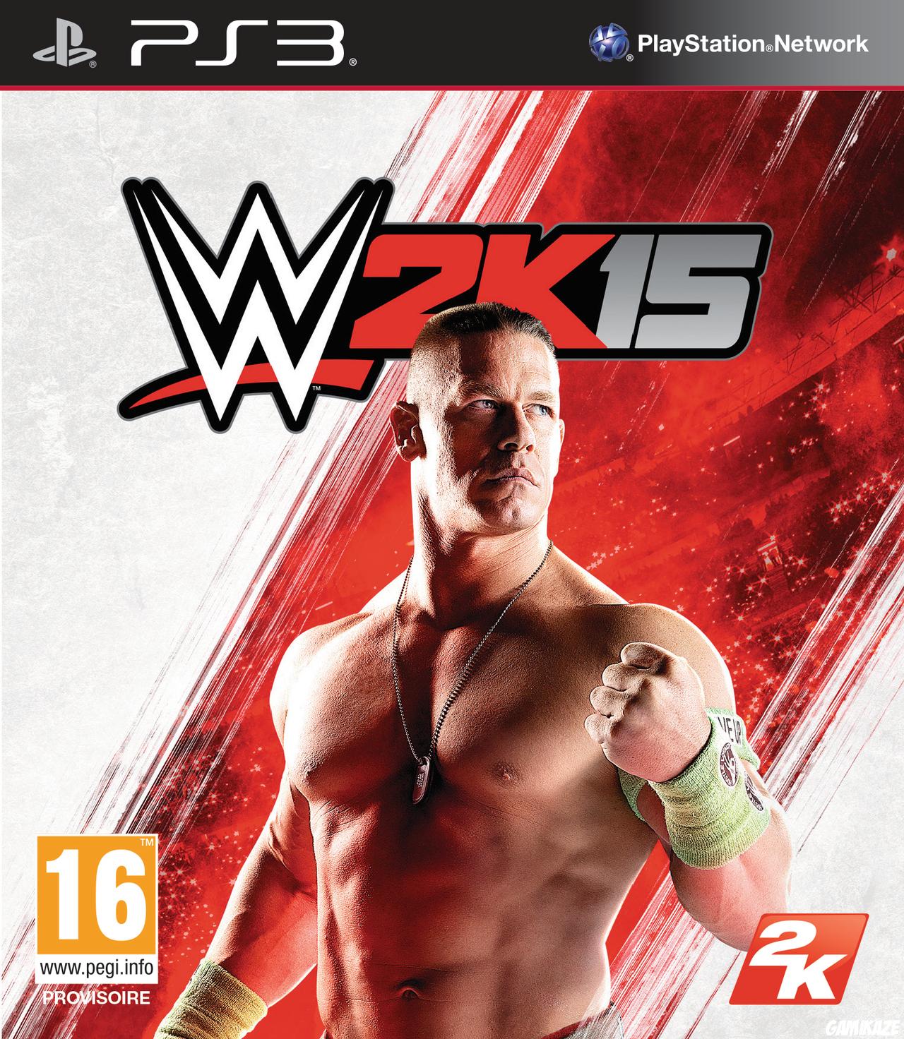 cover WWE 2K15 ps3