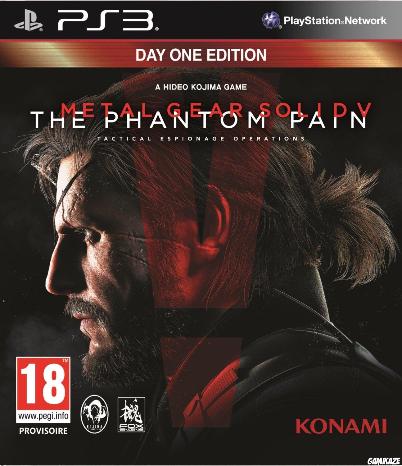 cover Metal Gear Solid V : The Phantom Pain ps3
