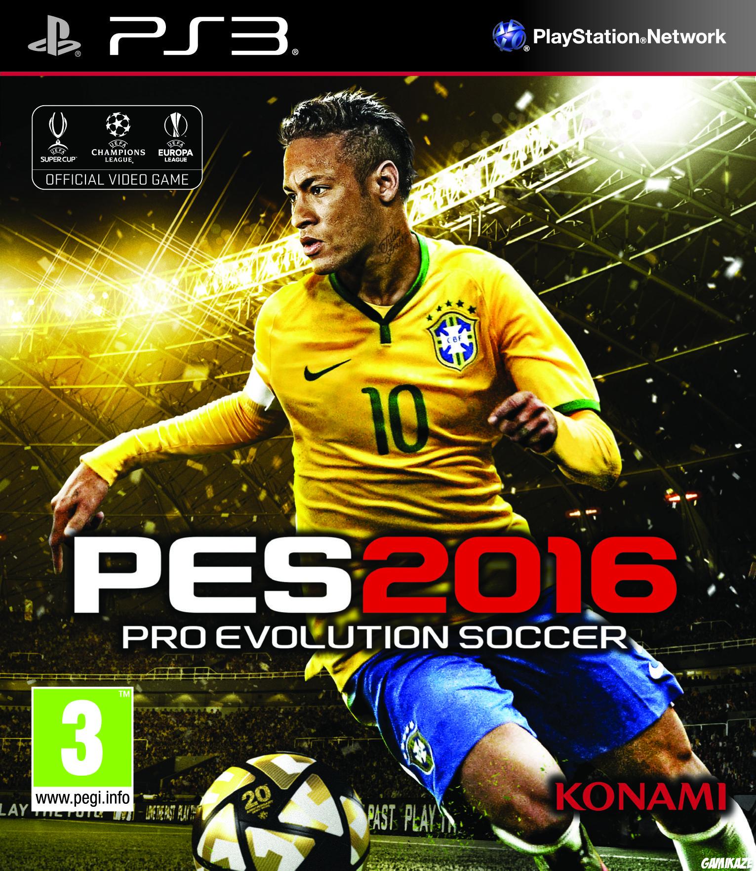 cover Pro Evolution Soccer 2016 ps3
