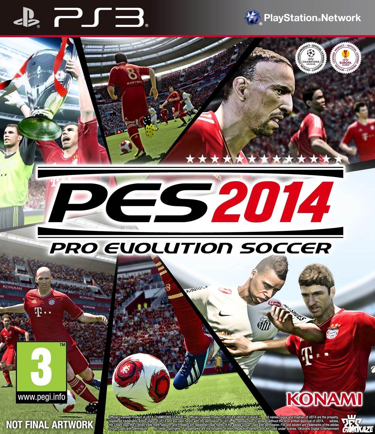 cover Pro Evolution Soccer 2014 ps3