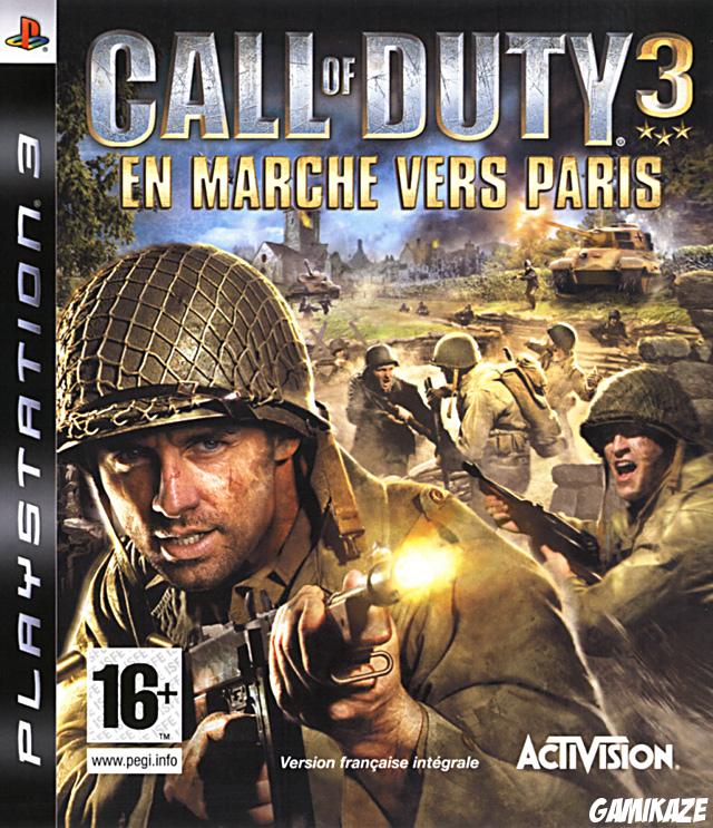 cover Call of Duty 3 : En Marche vers Paris ps3