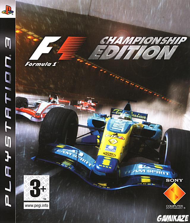 cover Formula One : Championship Edition ps3