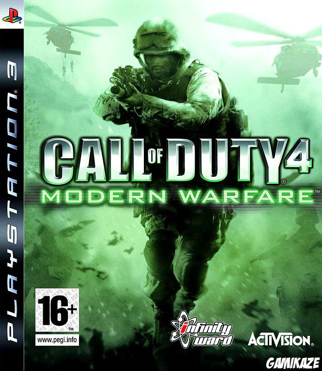 cover Call of Duty 4 : Modern Warfare ps3