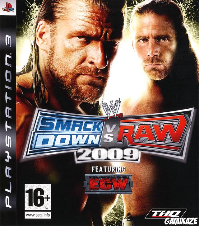 cover WWE Smackdown vs Raw 2009 ps3