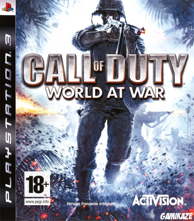cover Call of Duty : World at War ps3