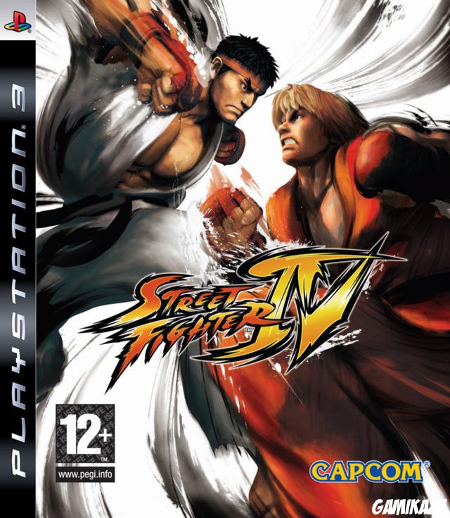 cover Street Fighter IV ps3