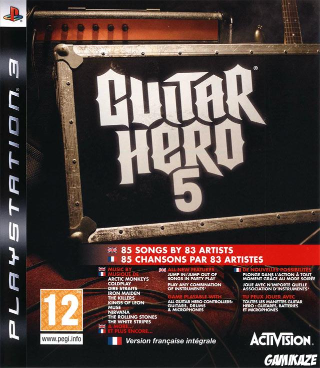 cover Guitar Hero V ps3