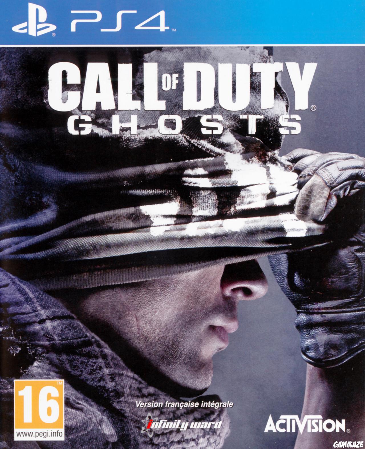 cover Call of Duty : Ghosts ps4