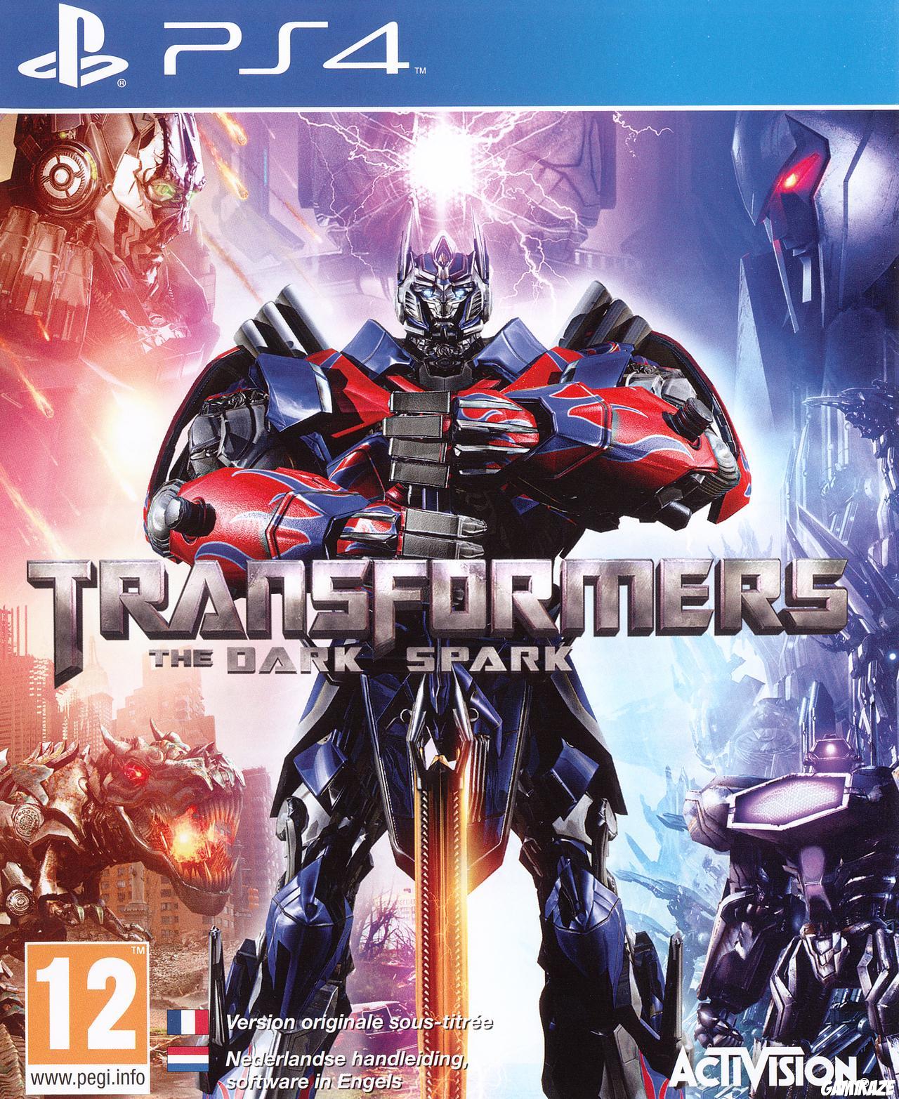 cover Transformers : Rise of the Dark Spark ps4