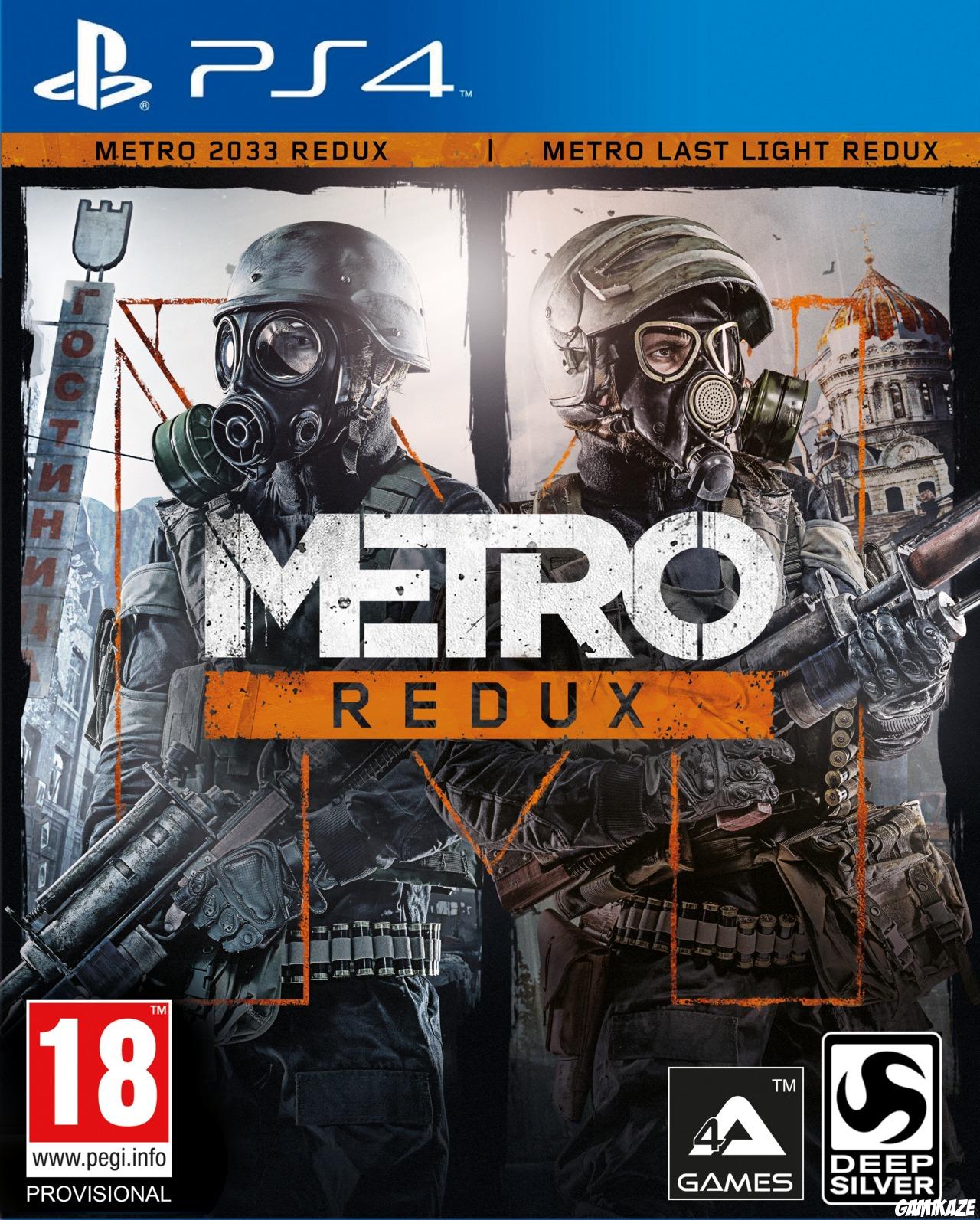 cover Metro : Redux ps4