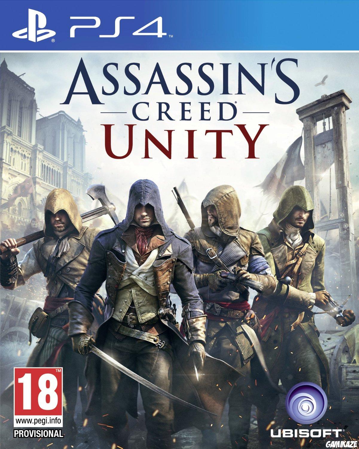 cover Assassin's Creed Unity ps4