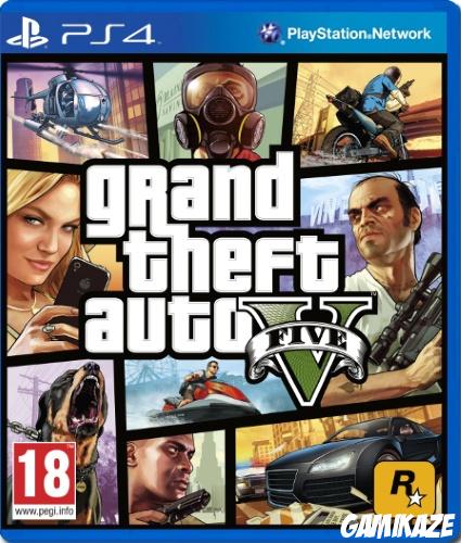 cover Grand Theft Auto V ps4