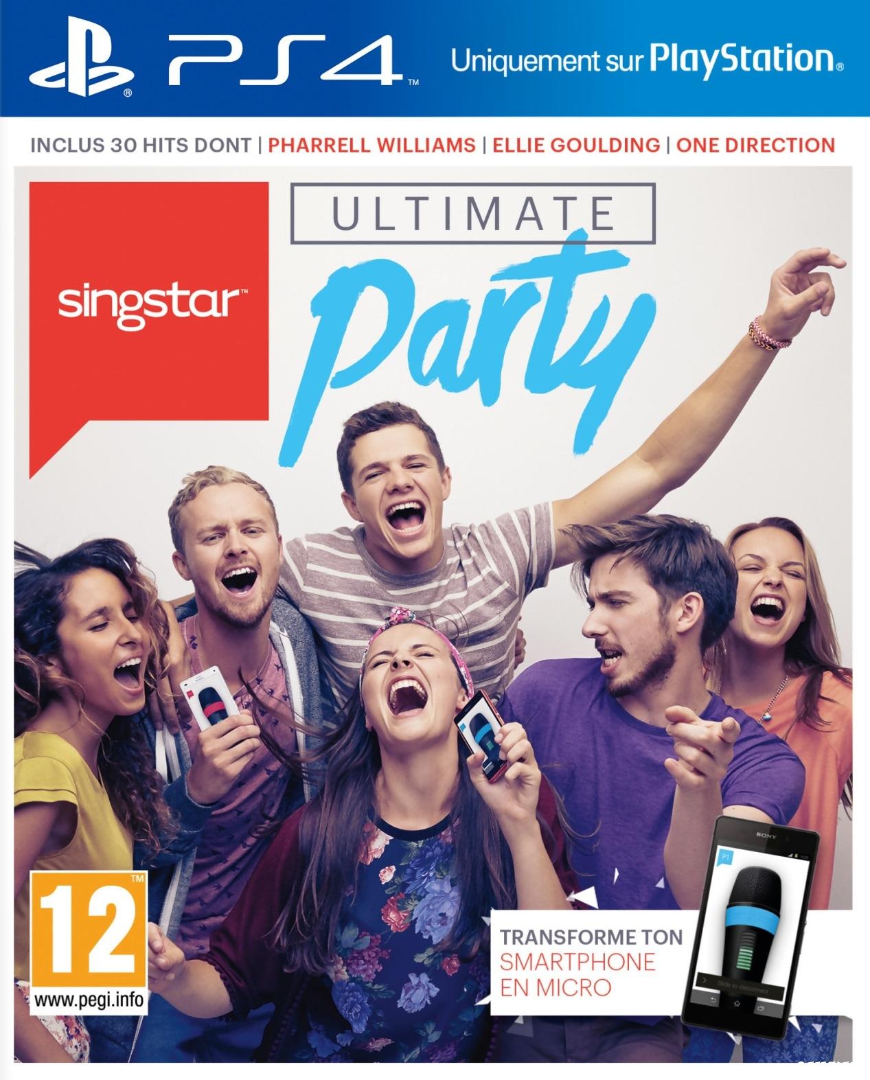 cover SingStar Ultimate Party ps4