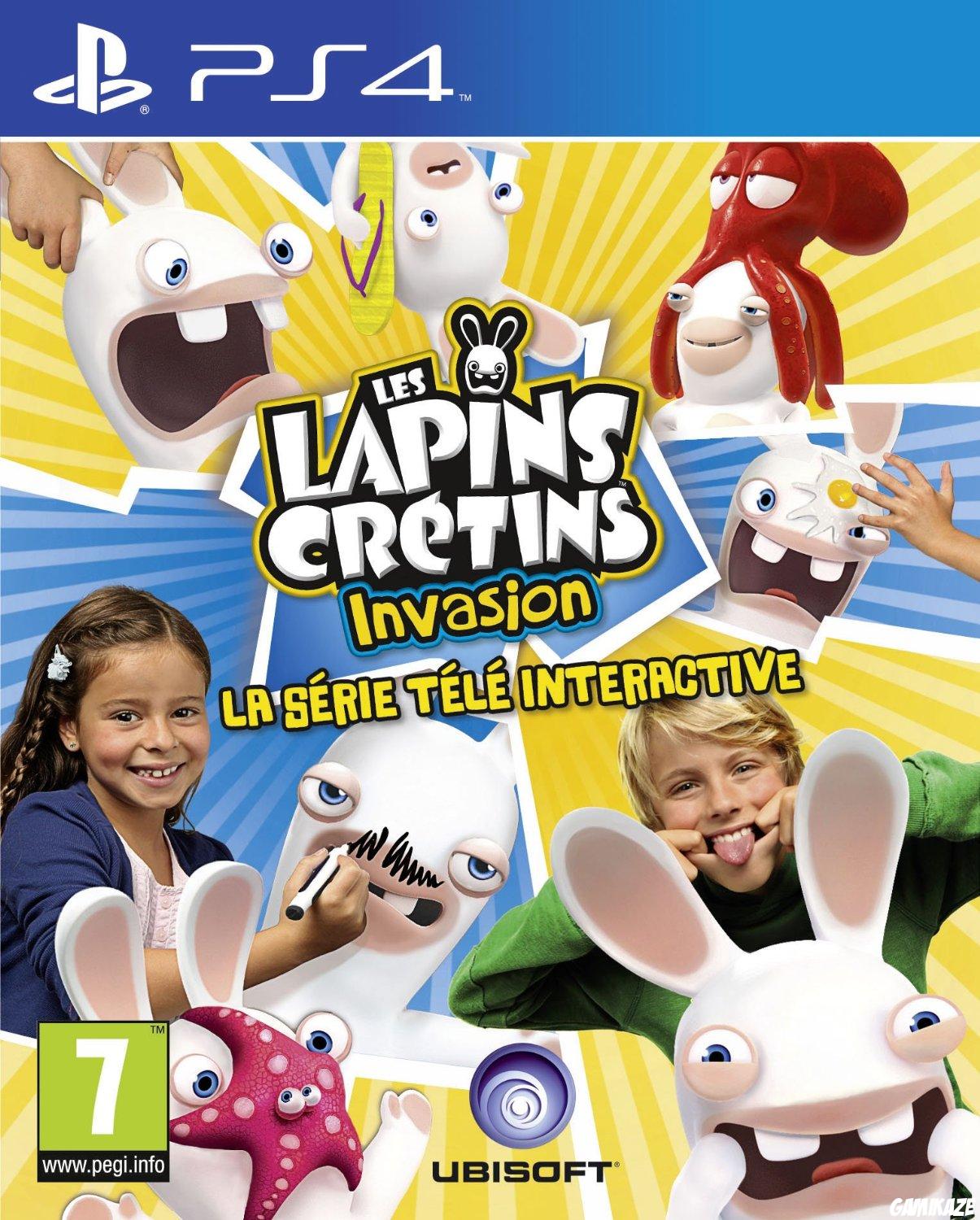 cover Les Lapins Crétins Invasion : La Série Télé Interactive ps4