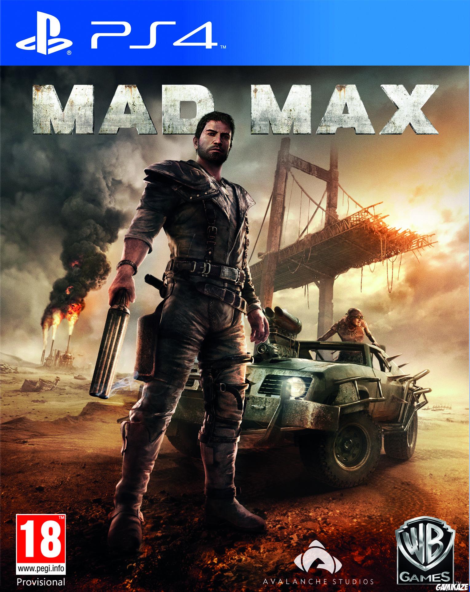 cover Mad Max ps4
