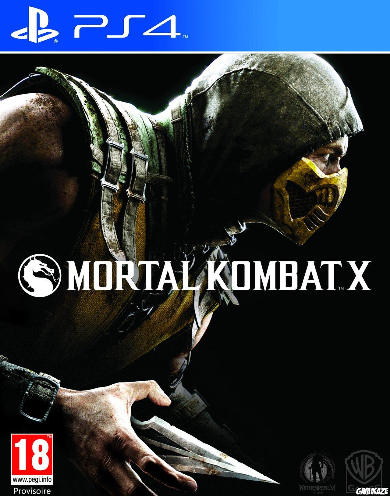 cover Mortal Kombat X ps4