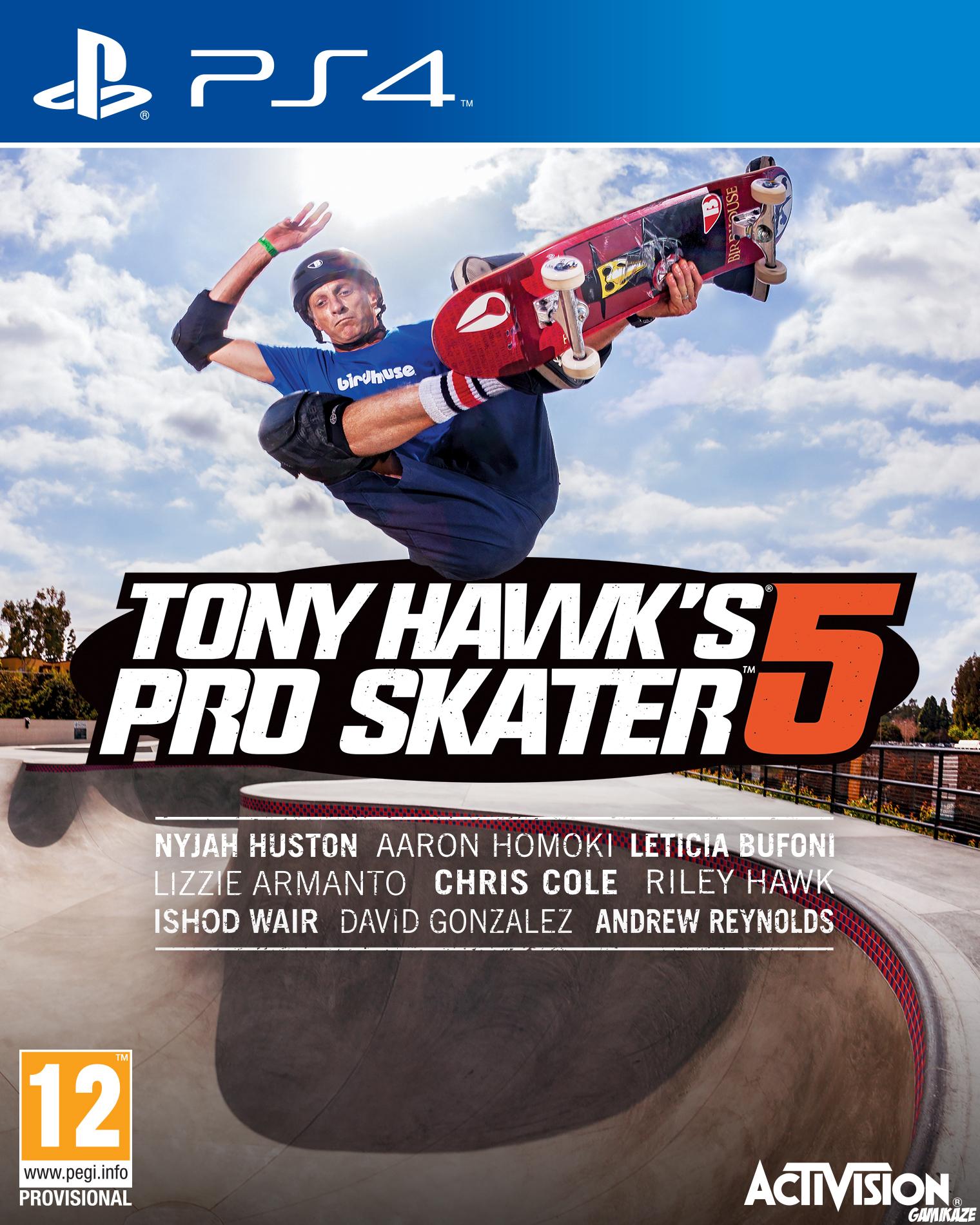 cover Tony Hawk's Pro Skater 5 ps4