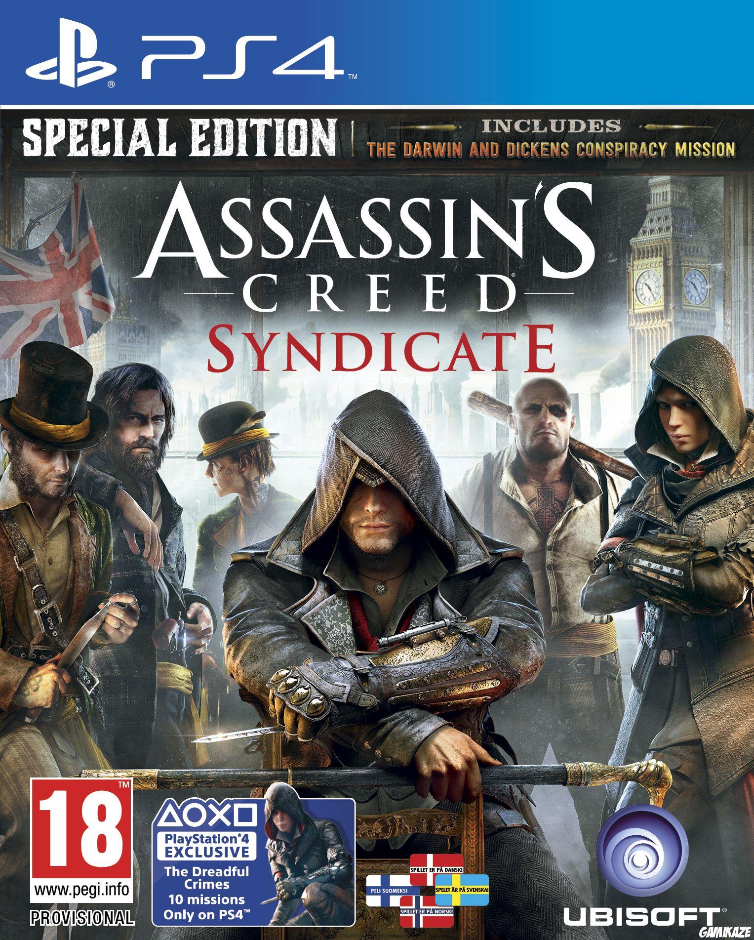 cover Assassin's Creed Syndicate ps4